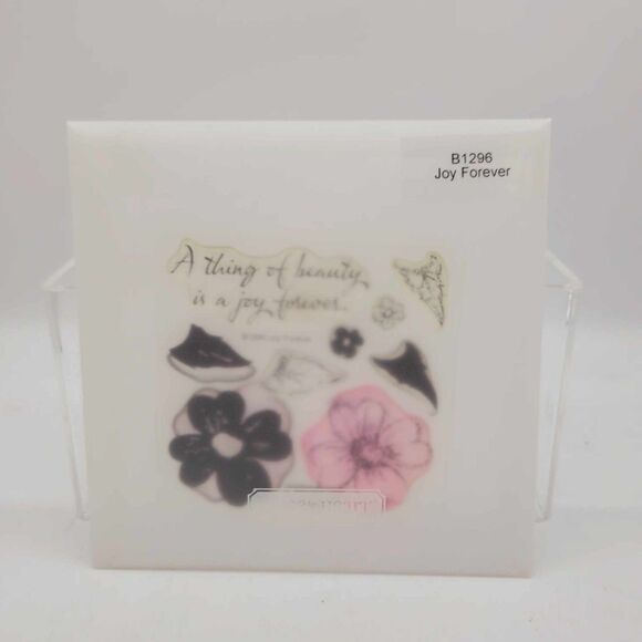 Close to My Heart B1296 Joy Forever Cling Stamp Set - Picture 2 of 3